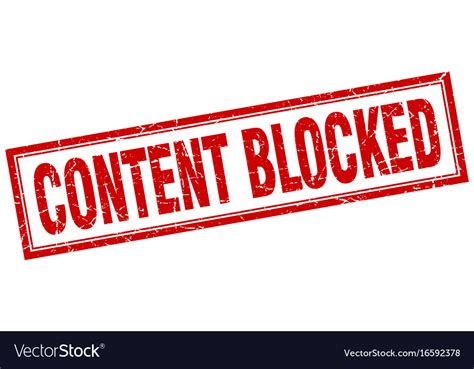 Content blocked .